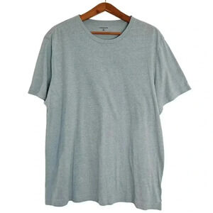 J Crew Men's Light Blue Heathered Crewneck T Shirt Size XL